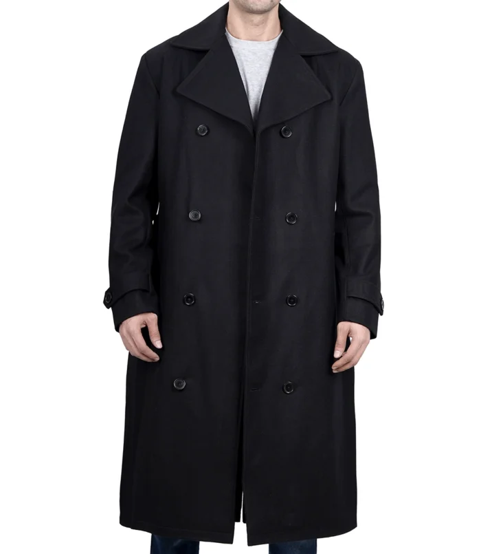 Long Black Peacoat