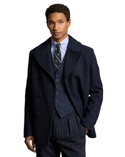 Men's Polo Peacoat