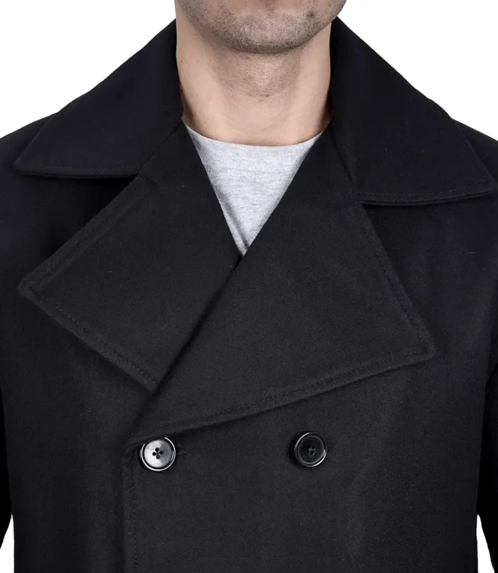 Long Black Peacoat